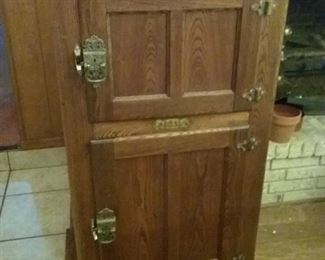 Antique ice box