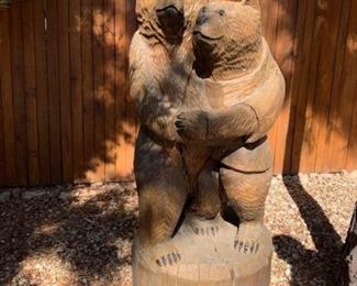 Chainsaw Carved Bears