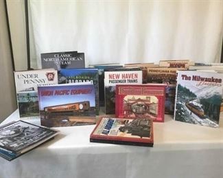 Collectible Books on Trains and Model Trains