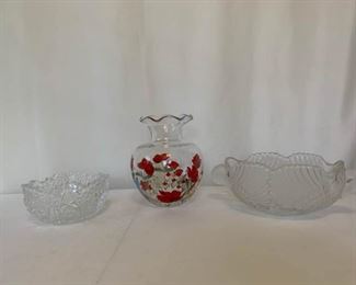 Glass Bowls and Vases