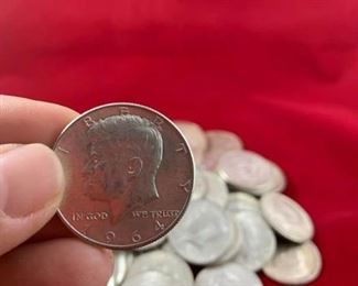 JFK 1964 Silver Half Dollars