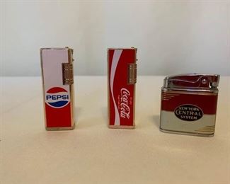 Three Collectible Lighters