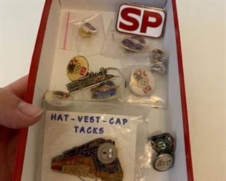 Train Themed Hat Pins