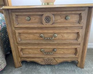 Two Thomasville Bedside Dressers