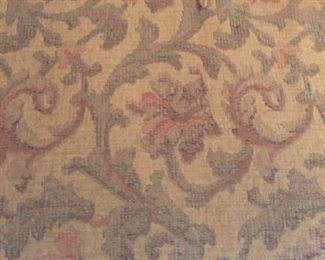 detail of sofa fabric