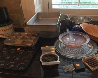 more bake ware and tools for the kitchen...