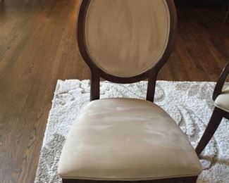 ...and four chairs without arms! These are lovely!