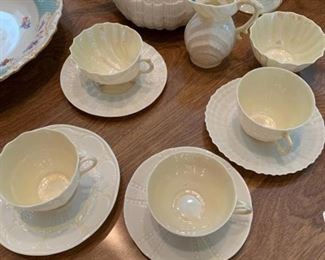 Beleek "seashell" theme teapot