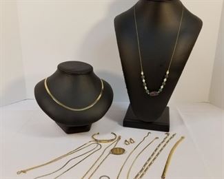 Variety of Gold Plated & Gold Filled Jewelry https://ctbids.com/#!/description/share/233698