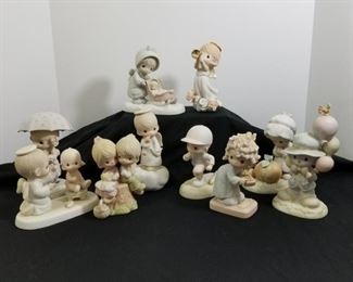 Precious Moments Collection set of 10 figurines vintage https://ctbids.com/#!/description/share/233791