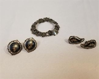 Antique Sterling Silver Siam Jewelry Set https://ctbids.com/#!/description/share/233701