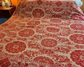 Early coverlet some damage
