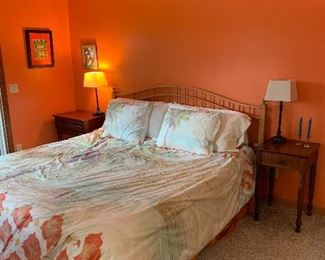 King bed and headboard