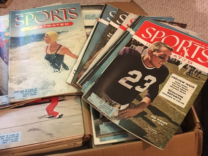 Sports Illustrated from 1950's