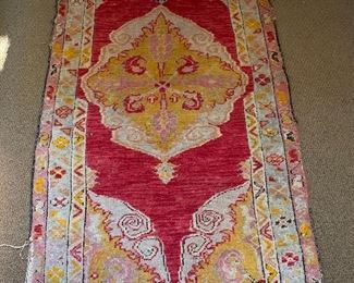 Antique Tibetan carpet