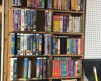100’s of VHS