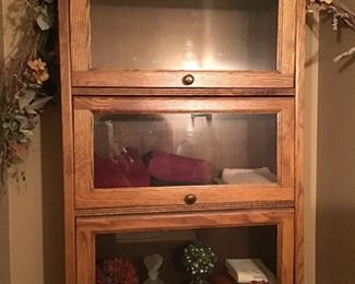 Large 3 sliding door cabinet. 8” deep