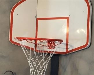 Corner or Flat Basketball Hoop full size - bring tools :)