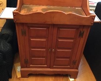 Dry Sink with Copper top insert