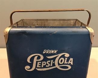 1950’s Metal Pepsi-Cola Cooler Pepsi Cola