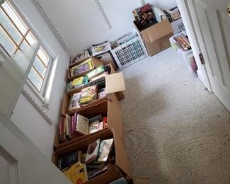 Start of the Book Area