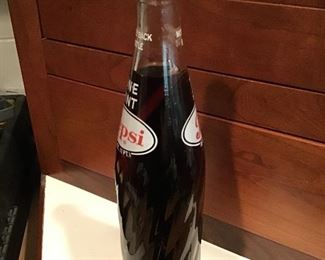 Sealed Pepsi Bottle with Straw Inside!