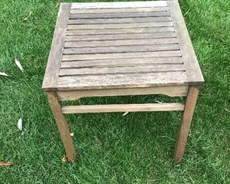 Teak table