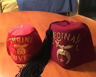 Shriner Hats Medinah Temple