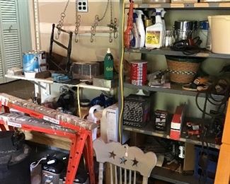Horses, Vintage Saws, Crocks