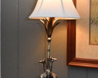 African Themed Table Lamp (2 Giraffes)