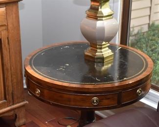 Round Vintage Occasional Table