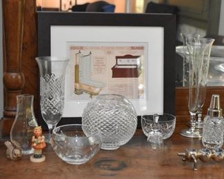 Crystal, Glassware, Collectibles, Home Decor