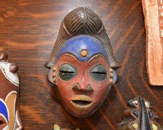 Miniature African Masks / Wall Hangings