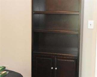 Bookcase / Bookshelf with Lower Cabinet