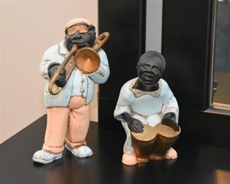 African Musicians Figurines