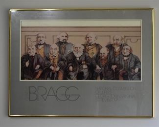 Framed Bragg Poster 