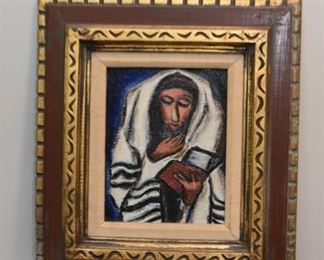 Oil Painting, Religious / Judaica, Framed