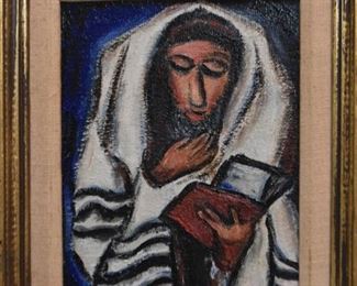 Oil Painting, Religious / Judaica, Framed