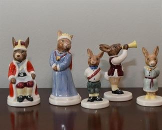 Royal Doulton Bunnykins Figurines (The Royal Family)