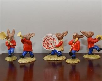 Royal Doulton Bunnykins Figurines (Oompah Band)