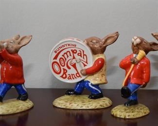 Royal Doulton Bunnykins Figurines (Oompah Band)