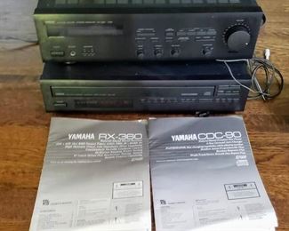 Yamaha Receiver & Disc Player