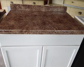 Counter Top and cabinet