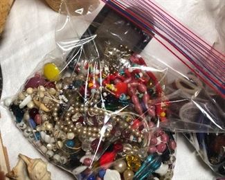 Vintage Mardi Gras beads