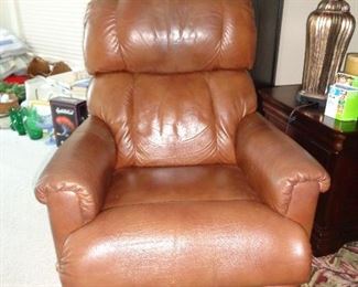 leather recliner
