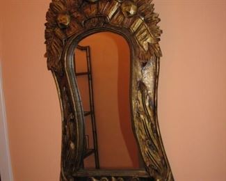 wood mirror $40