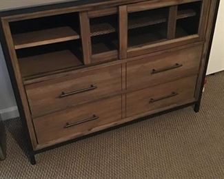 Matching media chest