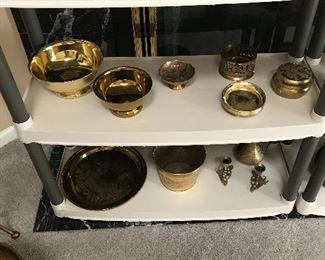Brass ware including Baldwin Brass items!
