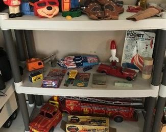 Close-up of toys!