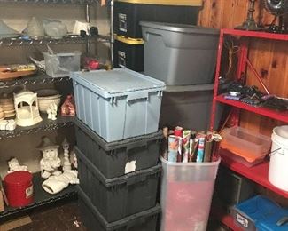 Storage totes!